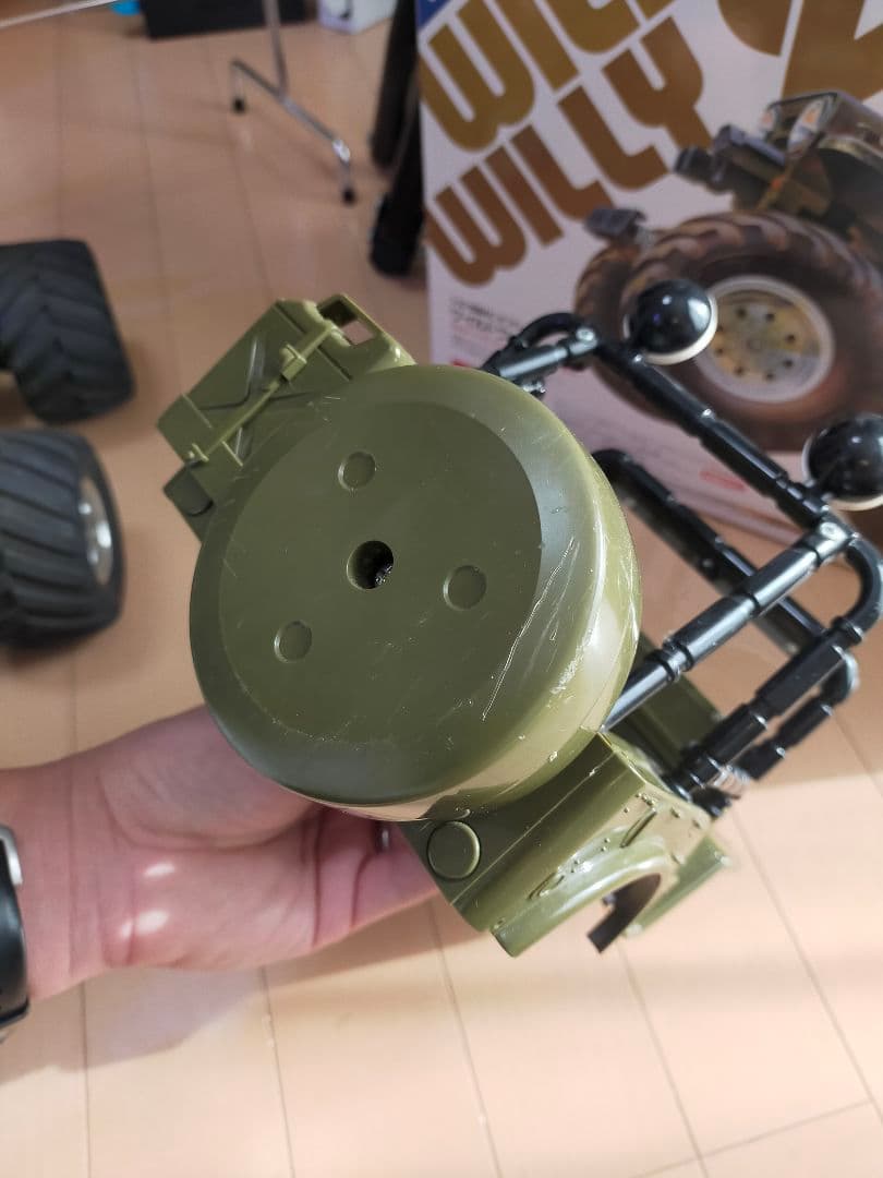 タミヤ　ワイルドウイリー2 とフタバ3PMプロポ　中古　ジャンク扱い