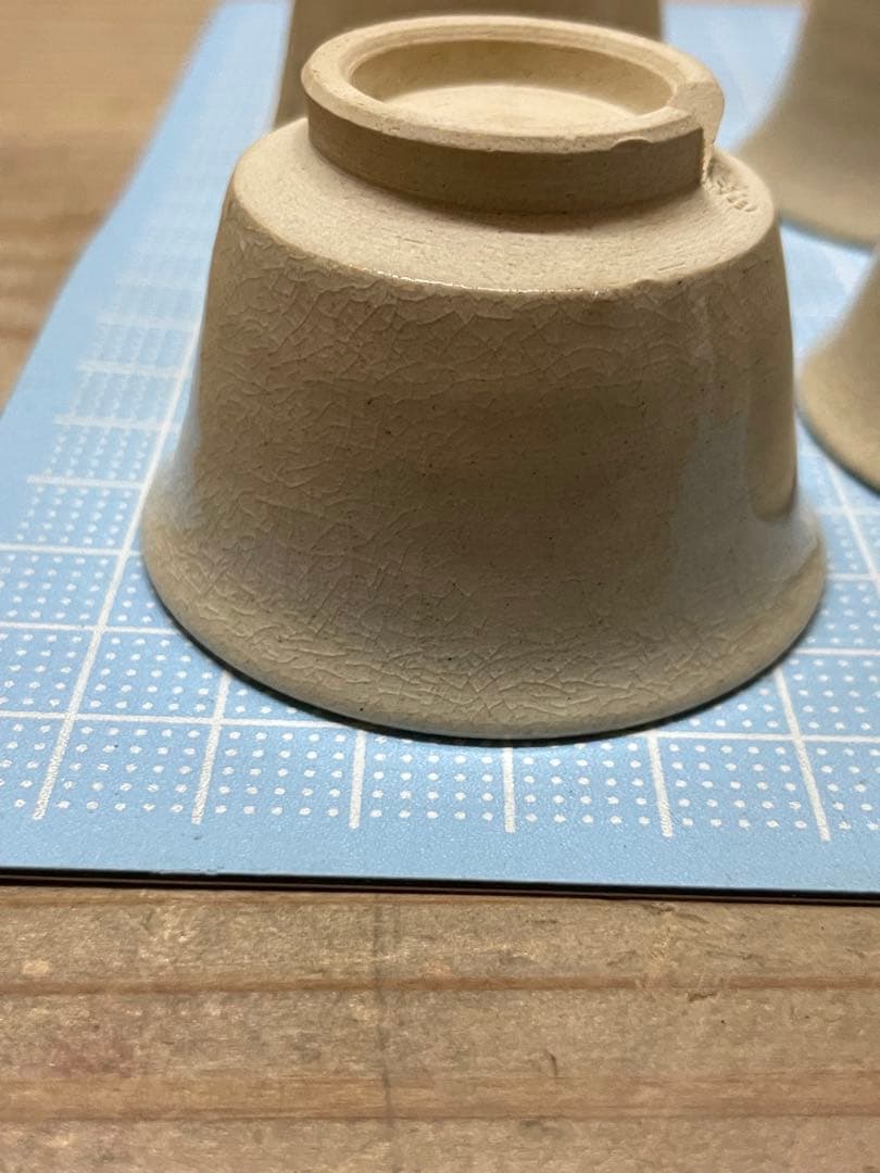 崇峰山窯　三浦崇男　萩焼　煎茶器【m1124 茶道具　骨董品　茶器　茶道 】