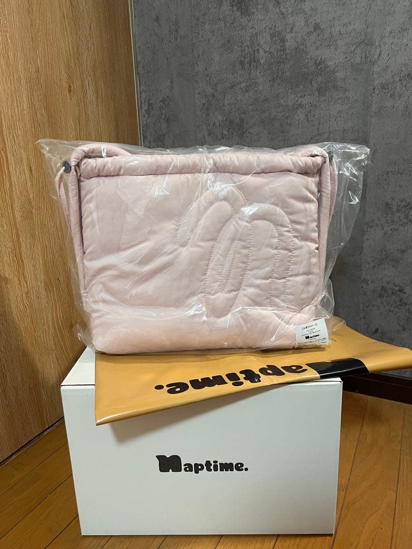 新品未開封　nap time ショルダーバッグ　ピンク【12月24日まで出品】