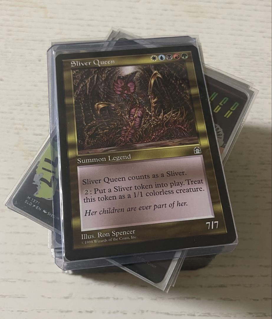 MTG EDH スリヴァー デッキパーツ フルfoil セット 統率者