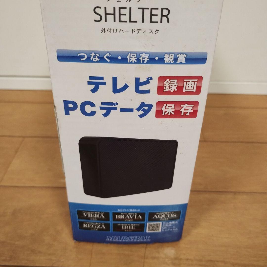 MARSHAL 外付けハードディスク HD-PV4.0U3-BKS 4TB
