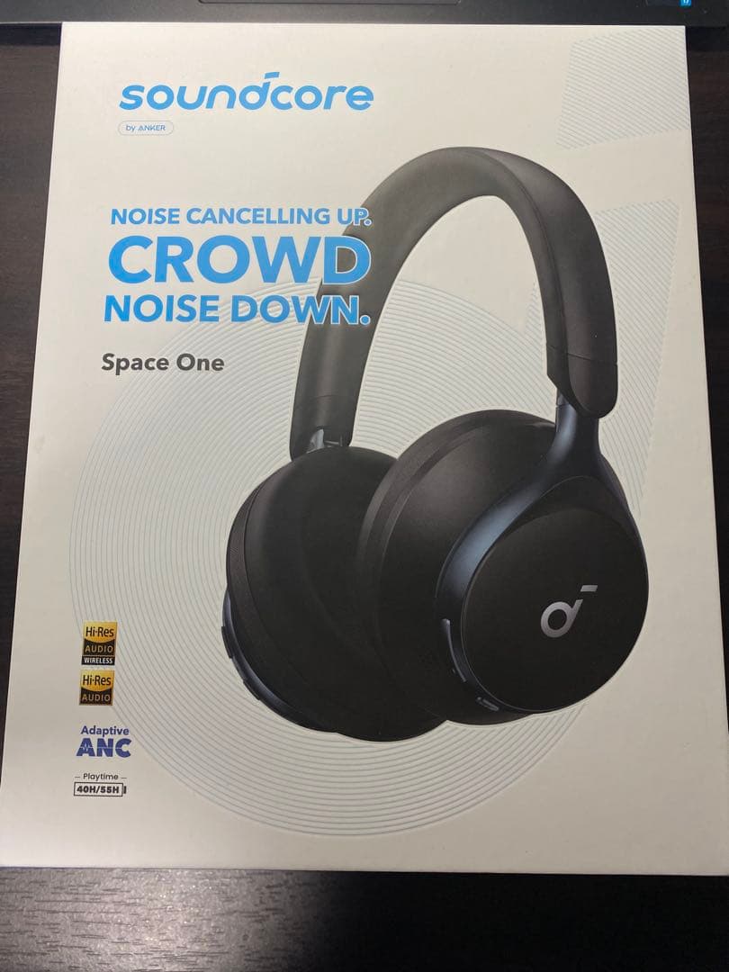 アンカー ANKER soundcore SpaceOne ワイヤレスヘッドホン
