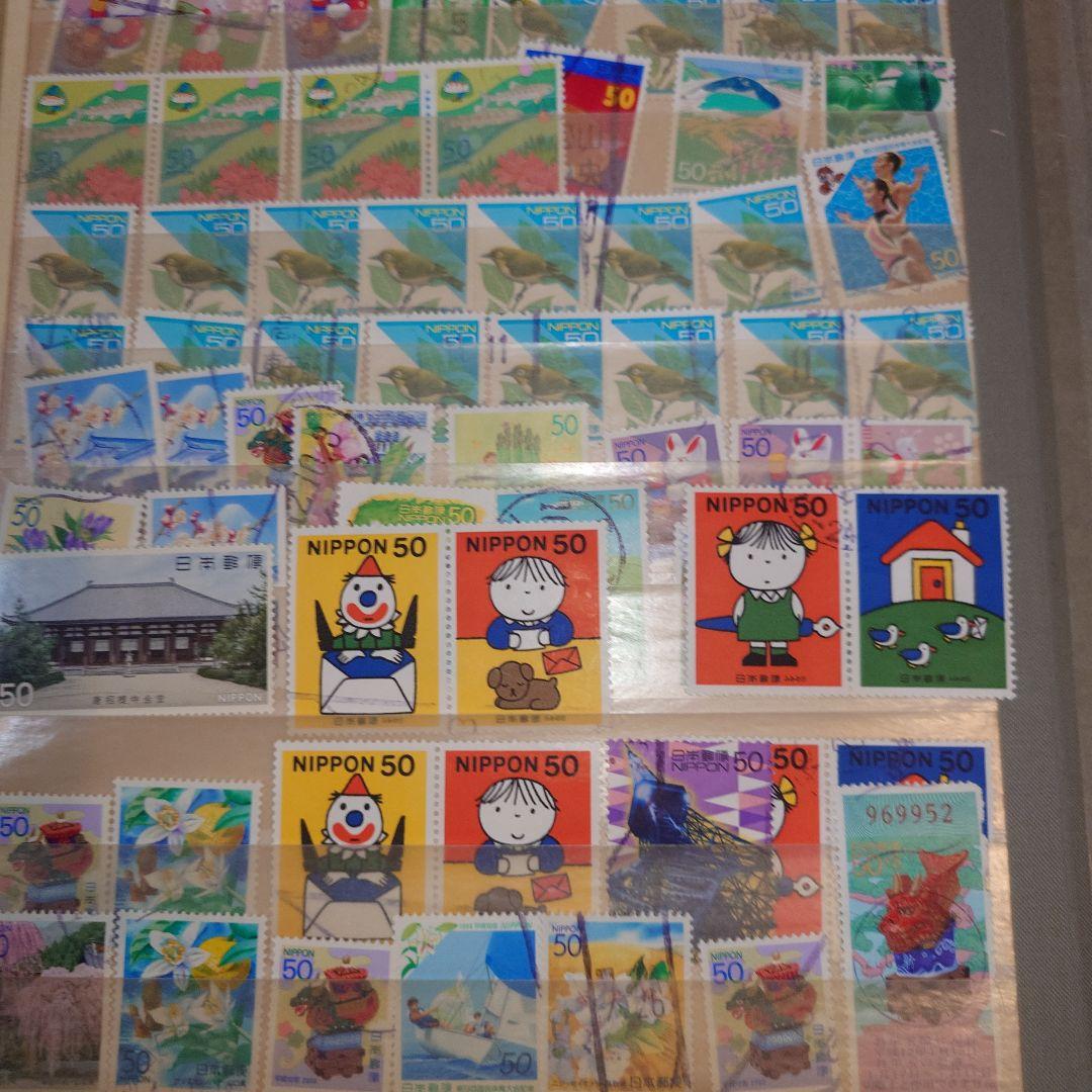 NIPPON 使用済切手 ページ2 74枚まとめ売り