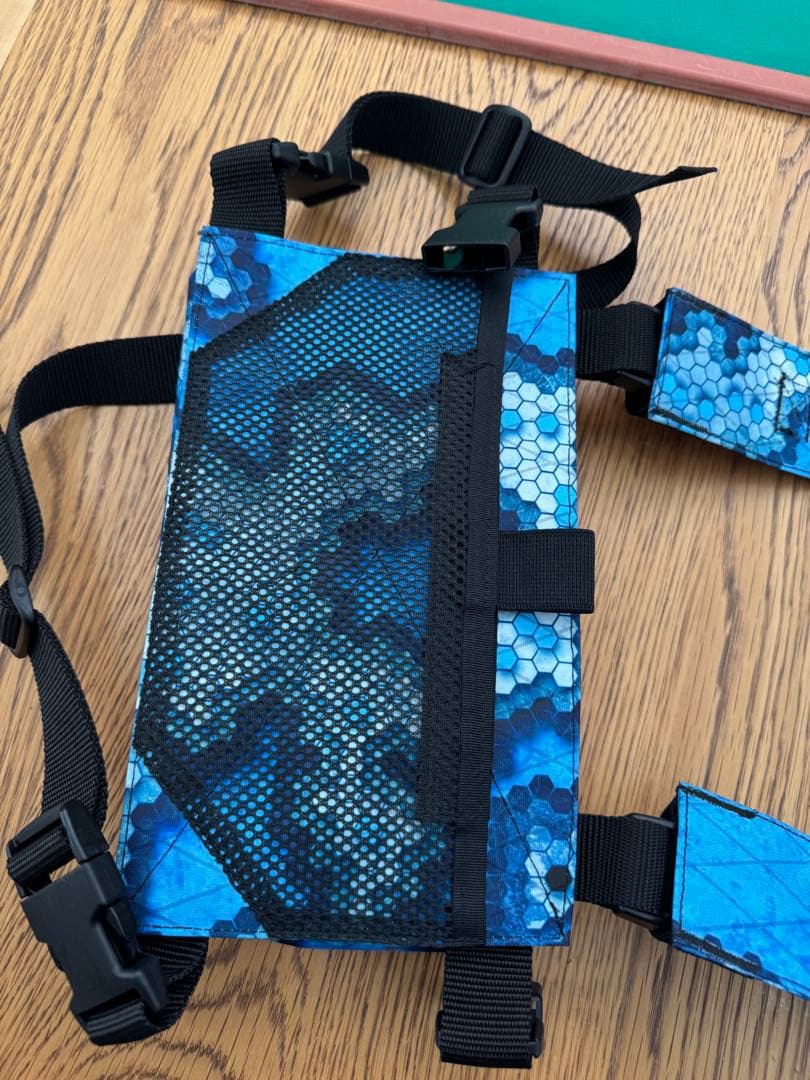 チェストリグ TEMPTALIA Xpac 青　パッチ付き