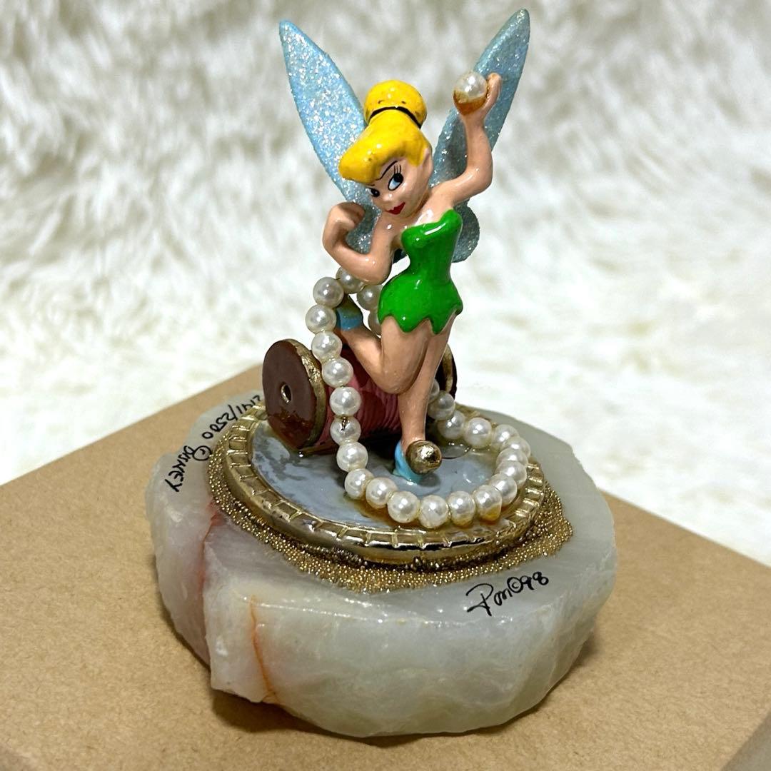 レア✨Ron Lee ディズニー　ティンカーベル　フィギュア　大理石　置物