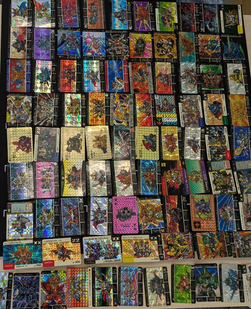 れ*い様 キラキラ約90枚 カードダス ガンダム まとめ