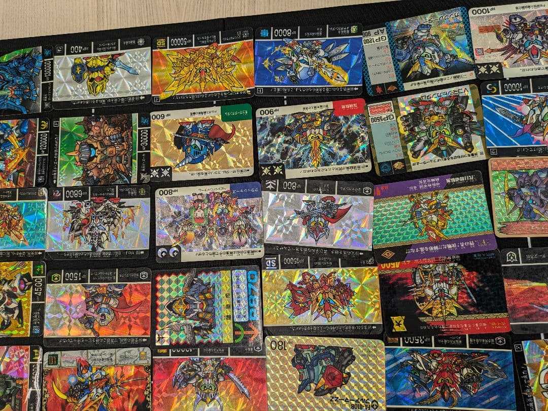 れ*い様 キラキラ約90枚 カードダス ガンダム まとめ