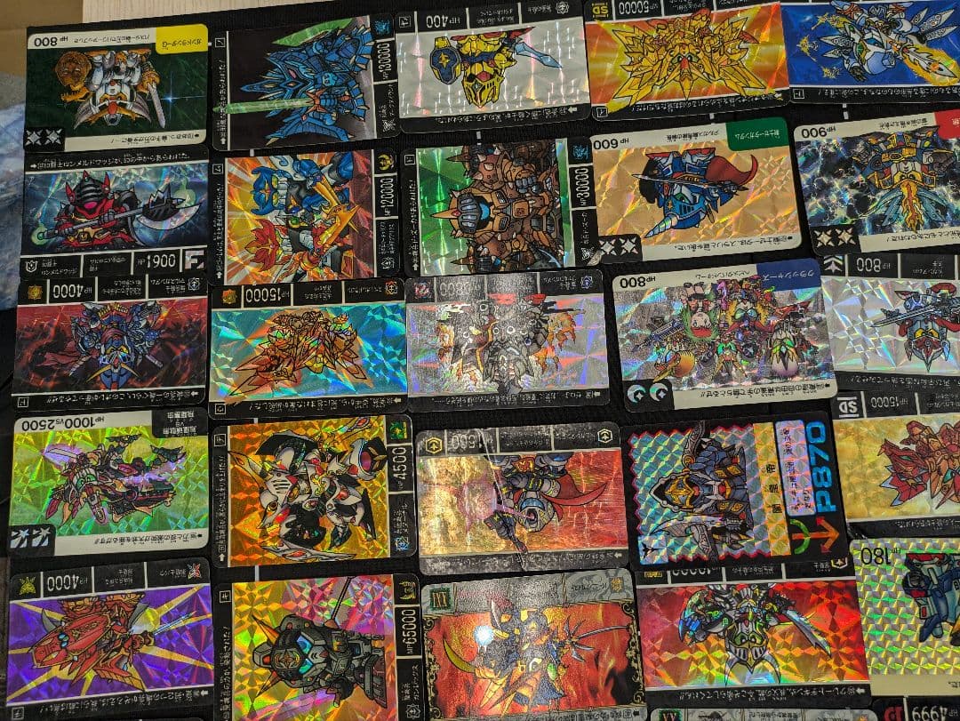 れ*い様 キラキラ約90枚 カードダス ガンダム まとめ