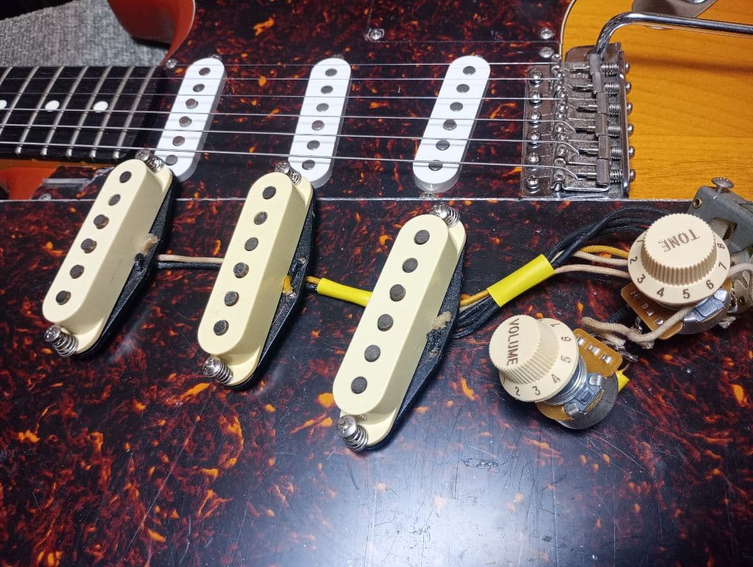 ストラトキャスター タイプ アルダー ラッカー3.33kg カスタムオーダー