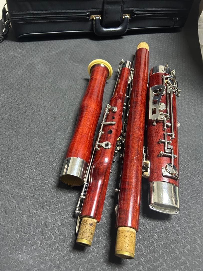 sale【調整済】 JINBAO ファゴット本体 ケース込み バスーン本体