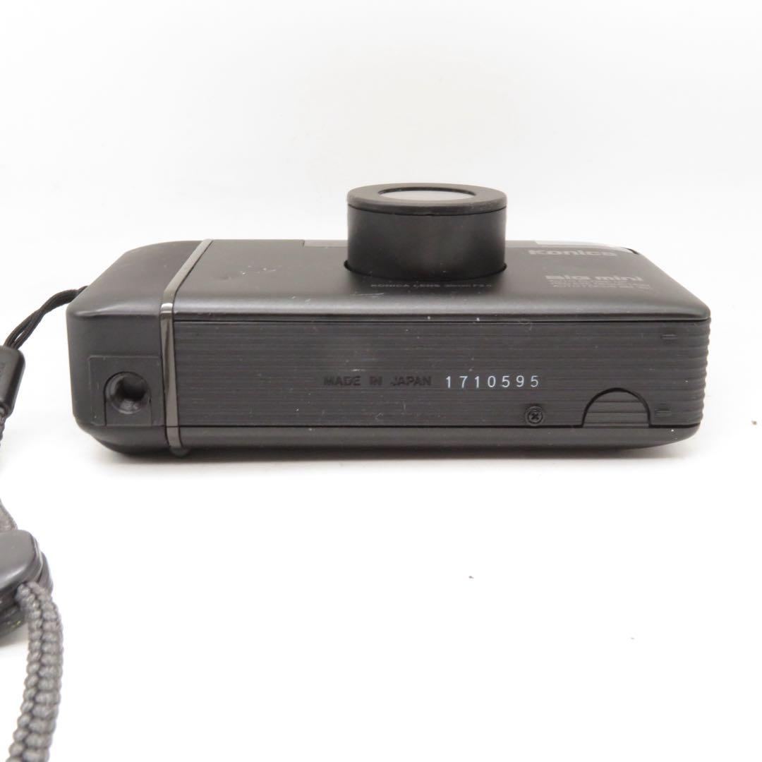 動作確認済み KONICA BiG mini 301 ブラック フィルムカメラ