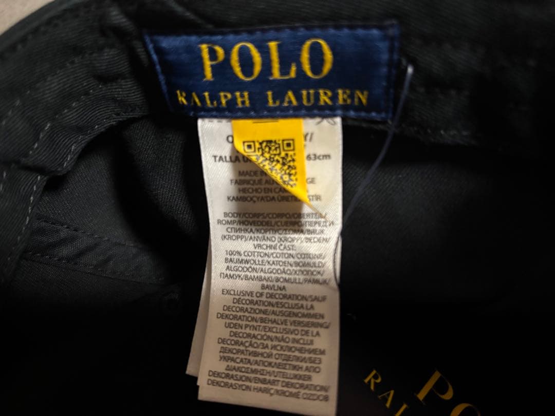 POLO RALPH LAUREN ポロ　ラルフローレン　キャップ