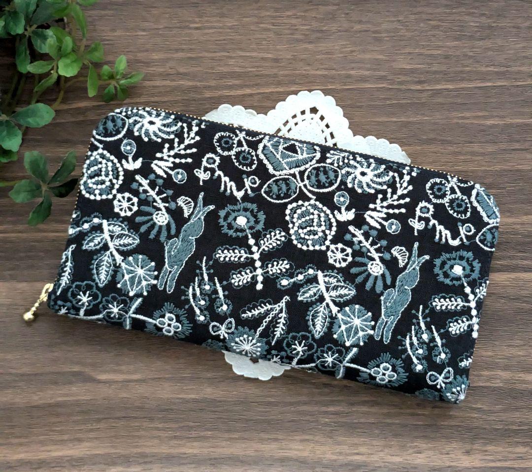 ミナペルホネン celebrate 長財布 ハンドメイド セレブレイト