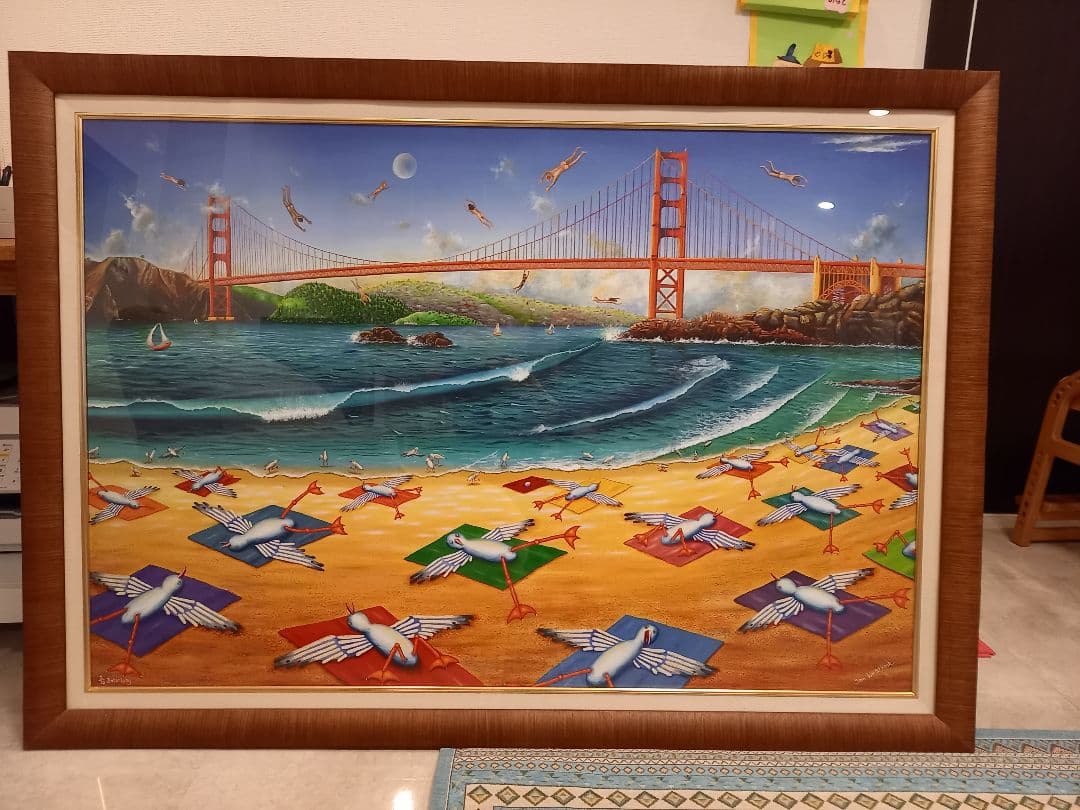 ヘブン&アース作家　リトグラフ　大型