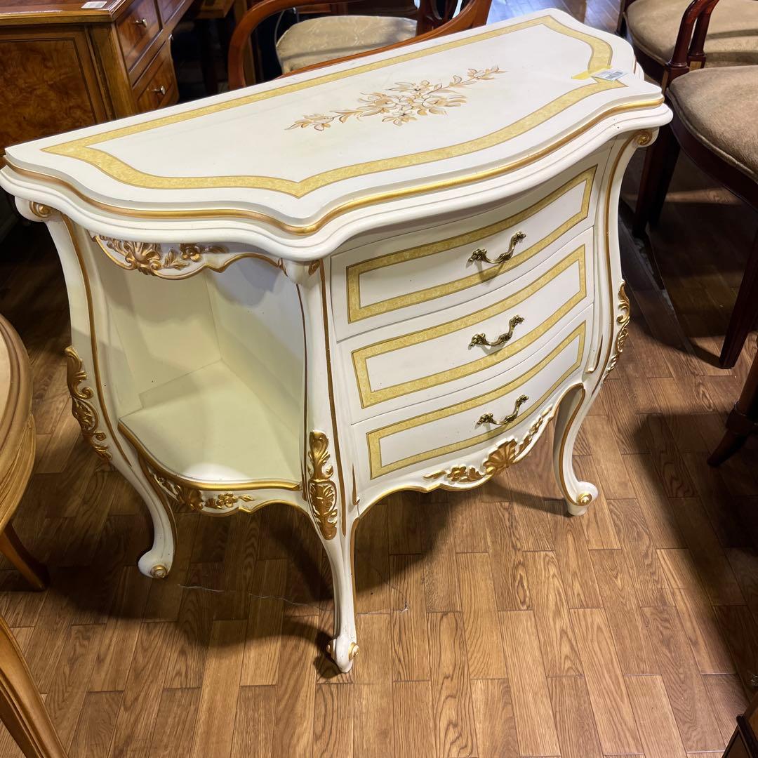 【輸入家具】コンソールテーブル◆◇ロココ調◆◇ヴィンテージ◆◇Italy◆◇
