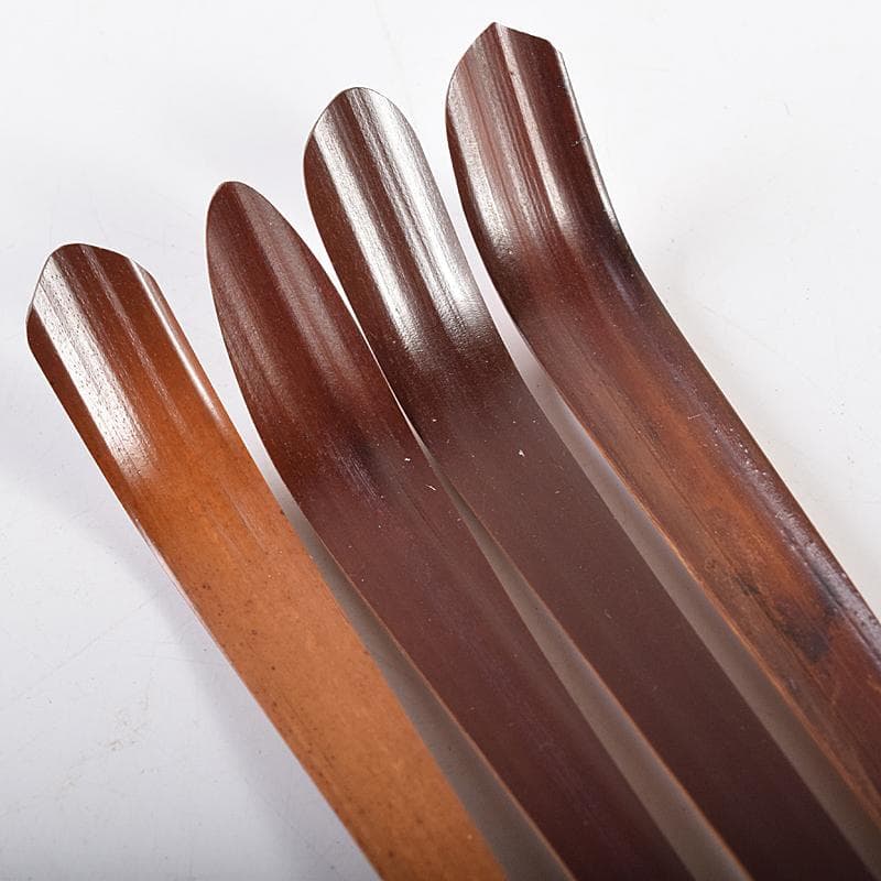 茶道具　表千家流歴代宗匠好茶杓　歴代茶杓　十三本　書付共筒　V　R7767