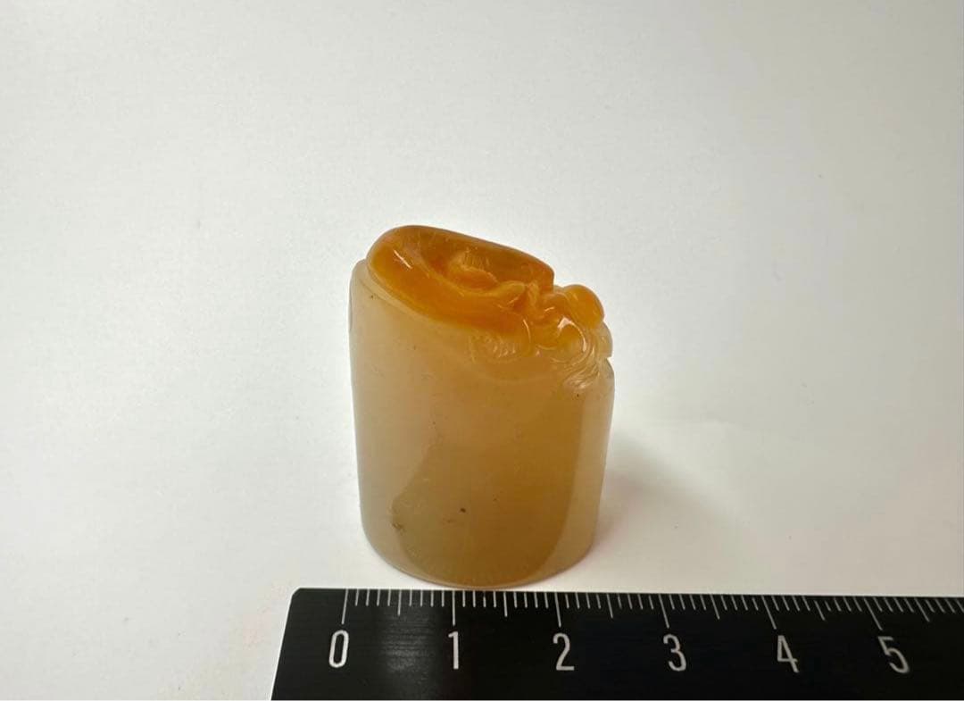 螭虎 古獣　田黄　高級印材　ラオス　篆刻　印材　印石　書道　落款　遊印