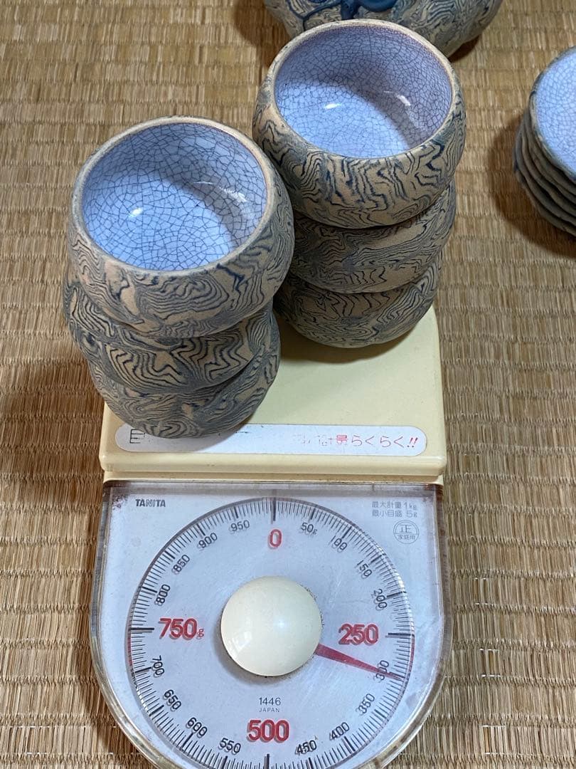 ♦中国 宜興窯 紫砂 貼花文様 茶壺 茶道具 煎茶道具１式 未使用 美品 骨董品