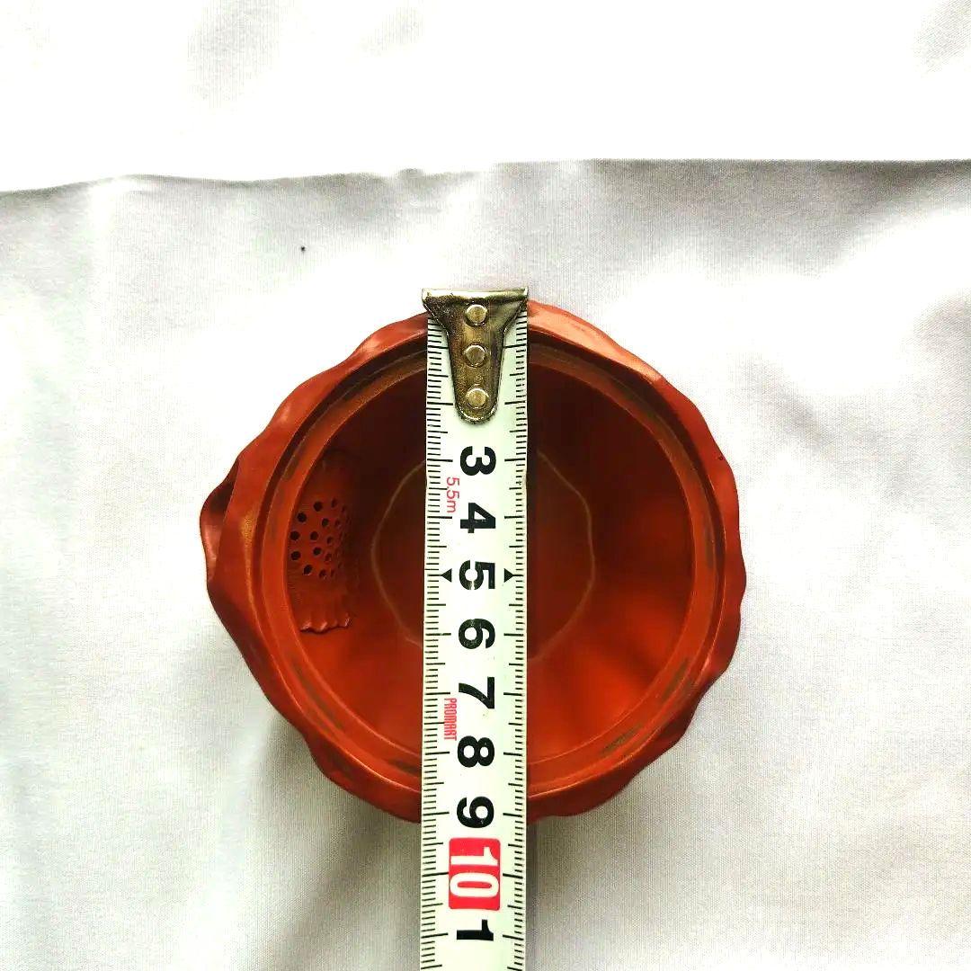 煎茶道 常滑焼(とこなめやき) 蓮に蛙 急須 茶道具