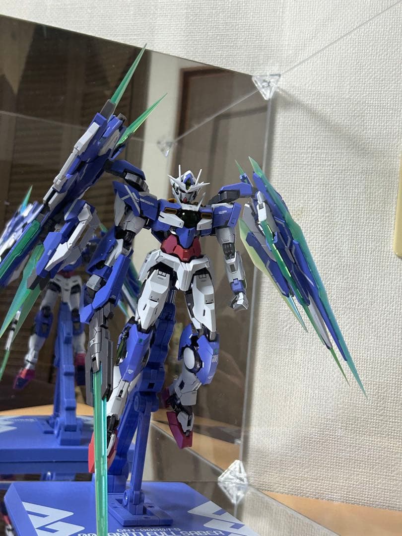 【開封品】L BUILD メタルビルド　ダブルオークアンタ フルセイバー