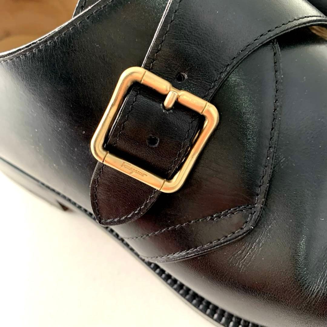 yudai　フェラガモ モンクストラップシューズ