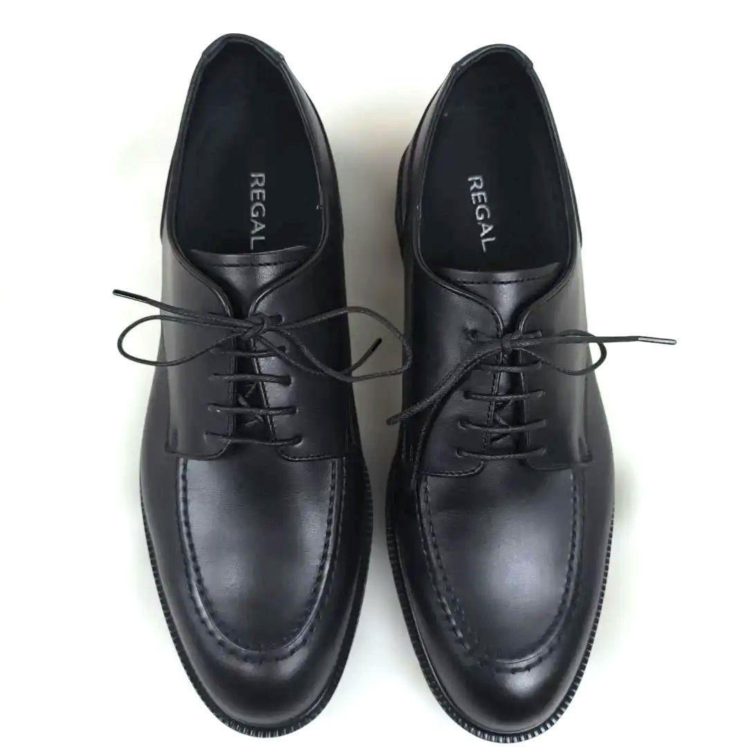 ✨未使用級✨ リーガル ドレスシューズ ゴアテックス 外羽根 Uチップ 現行 黒