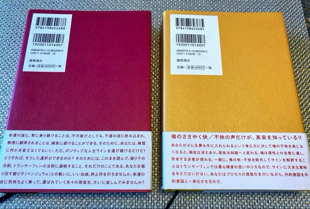 【2冊セット】振り子の法則リアリティ・トランサーフィン ヴァジム・ゼランド著
