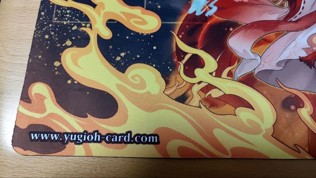 遊戯王 倶利伽羅天童 OTS CHAMPION プレイマット 中古 美品