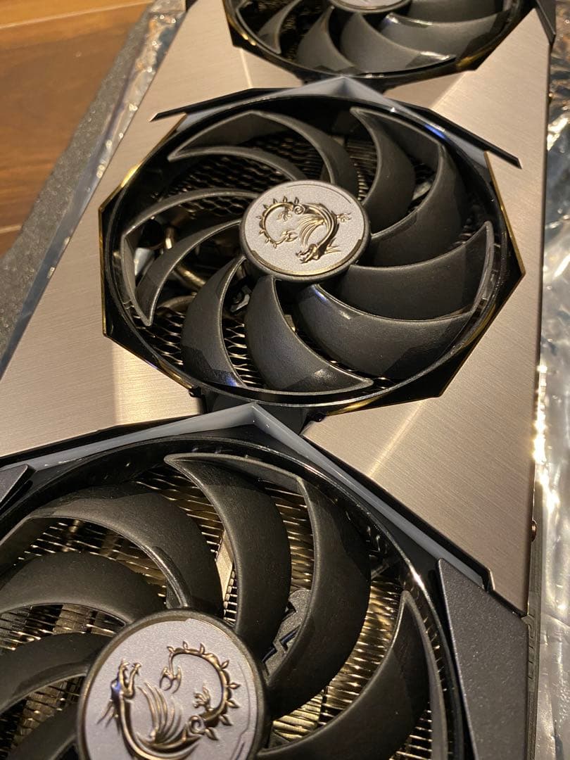 MSI RTX 3080 Ti SUPRIM X 12G マイニング歴なし