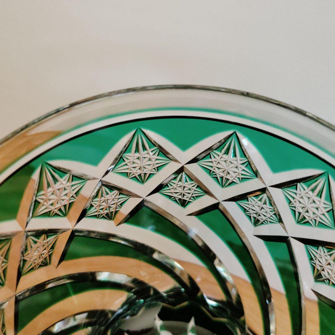 【美品】江戸切子２点　作高野秀徳