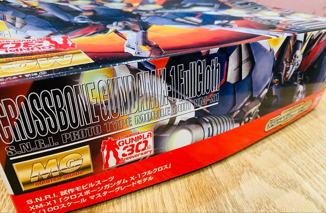 ○未開封○<MG>クロスボーンガンダム　X-1 フルクロス-クリアパーツ付き-