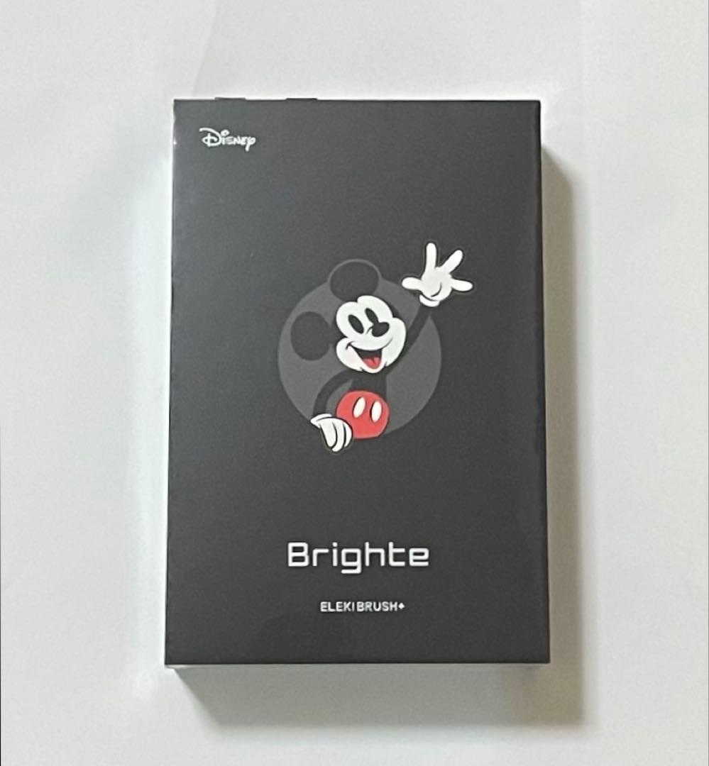 【新品未開封】Brighte ELEKI BRUSH＋ミッキーマウス限定デザイン