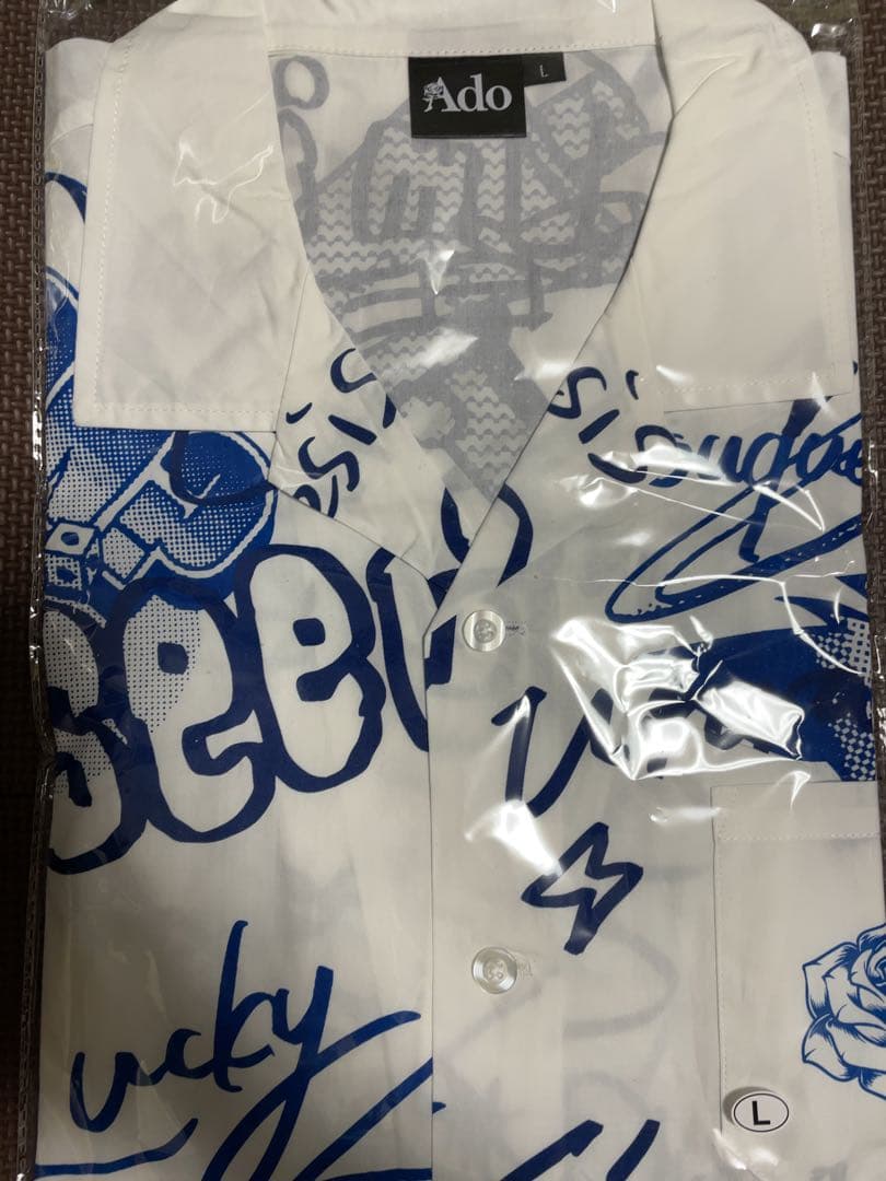 Ado オープンカラーシャツ