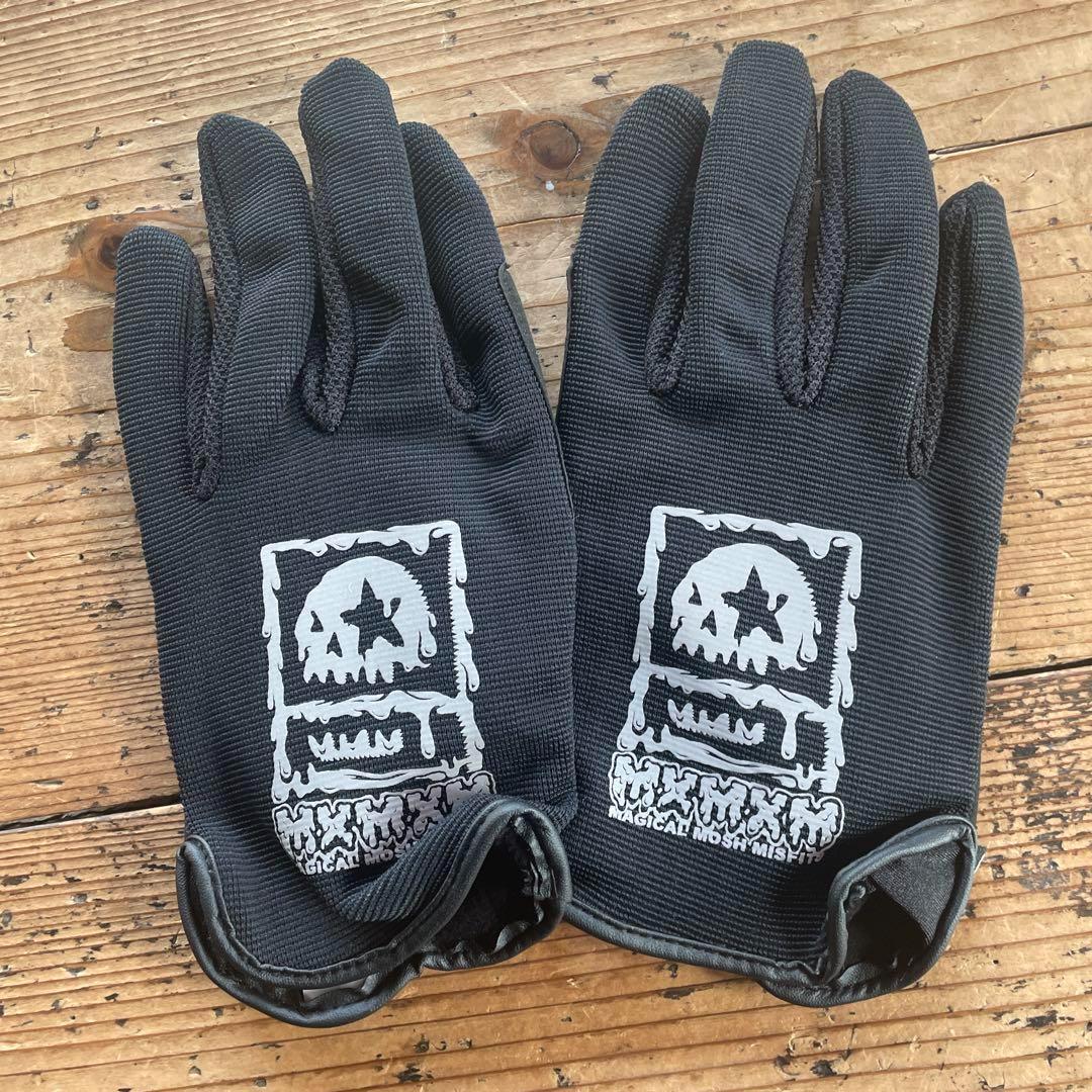 新品　サンタクルーズ x MxMxM スクリーミングハンドグローブ　黒青