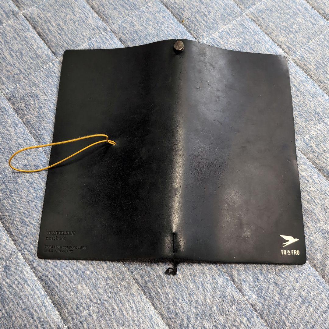 【セット】トラベラーズノート 限定 TO&FRO ブラック レギュラーサイズ