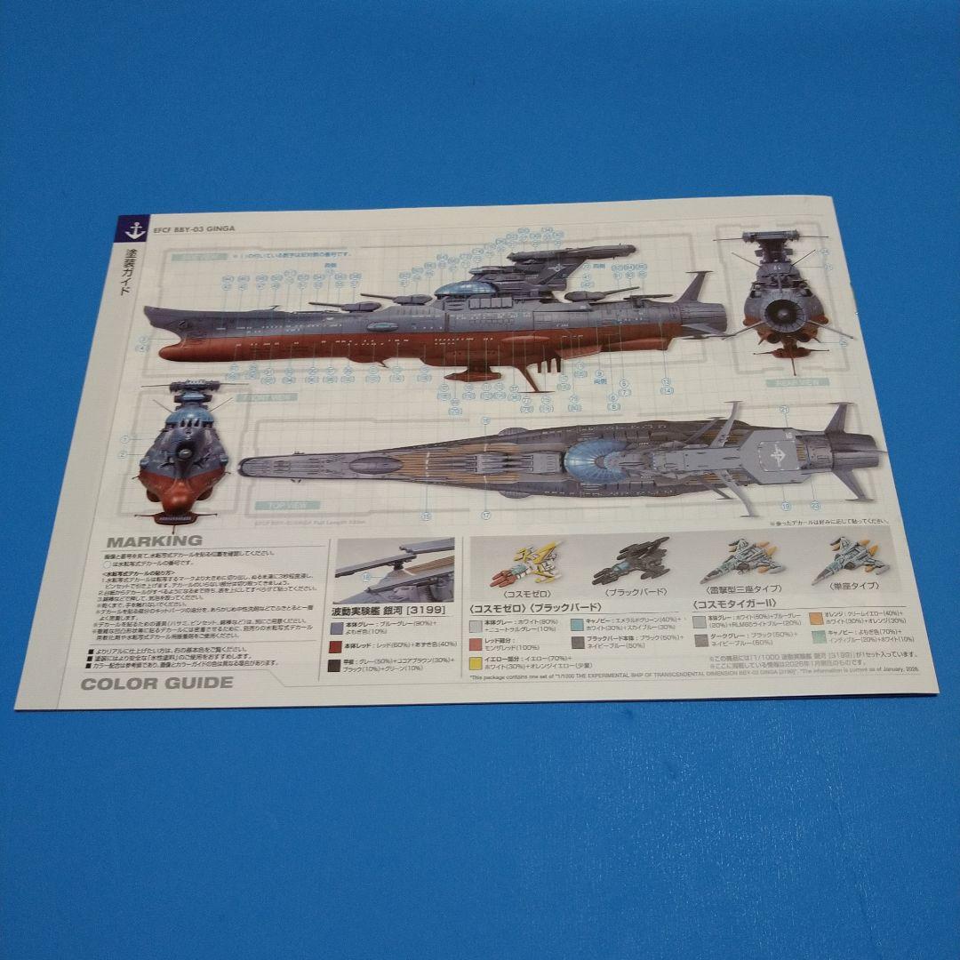 フォロー割引10%OFF宇宙戦艦ヤマト1/1000ヤマト3199「姉妹艦　銀河」