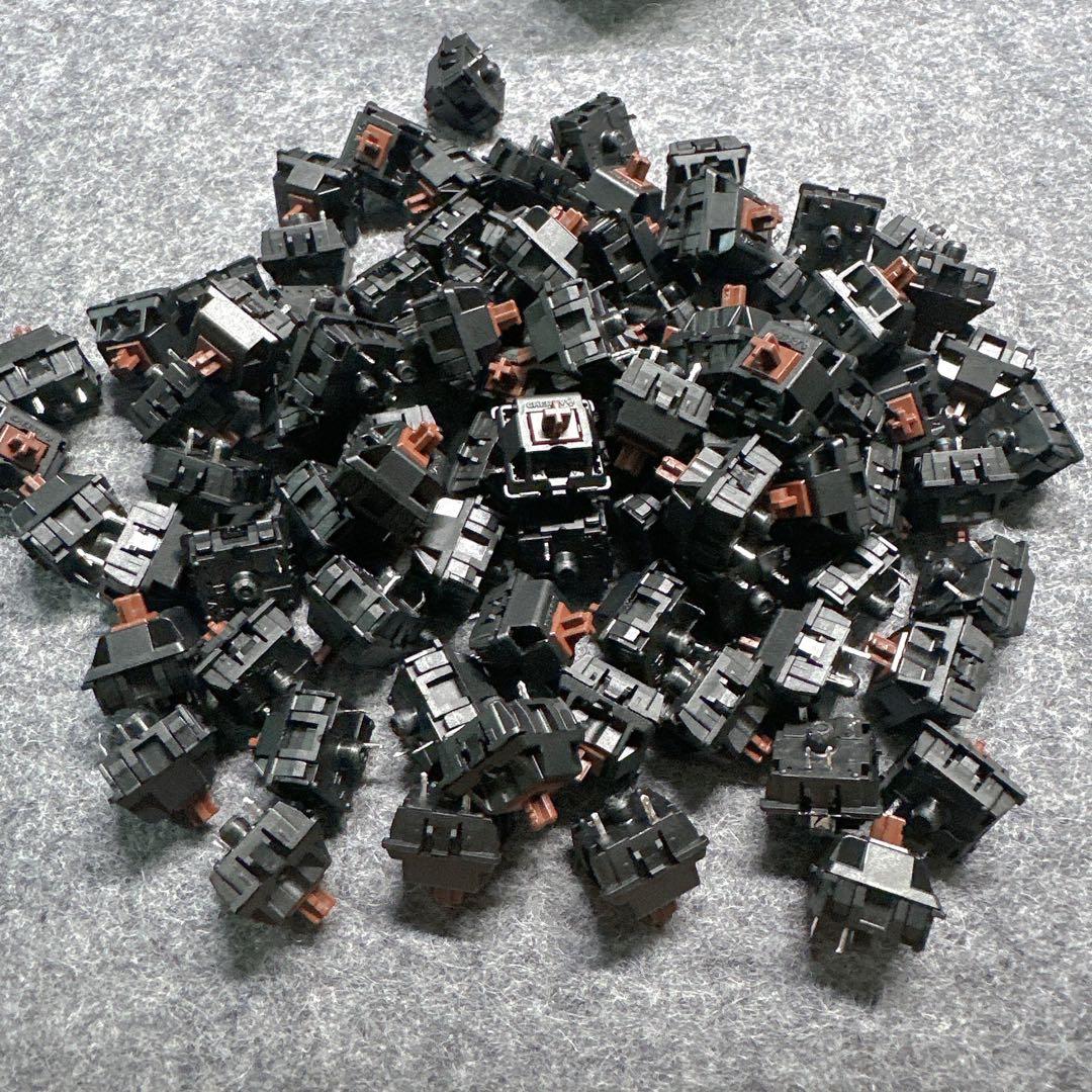 Cherry MX Hyperglide Browns 3pin 87個