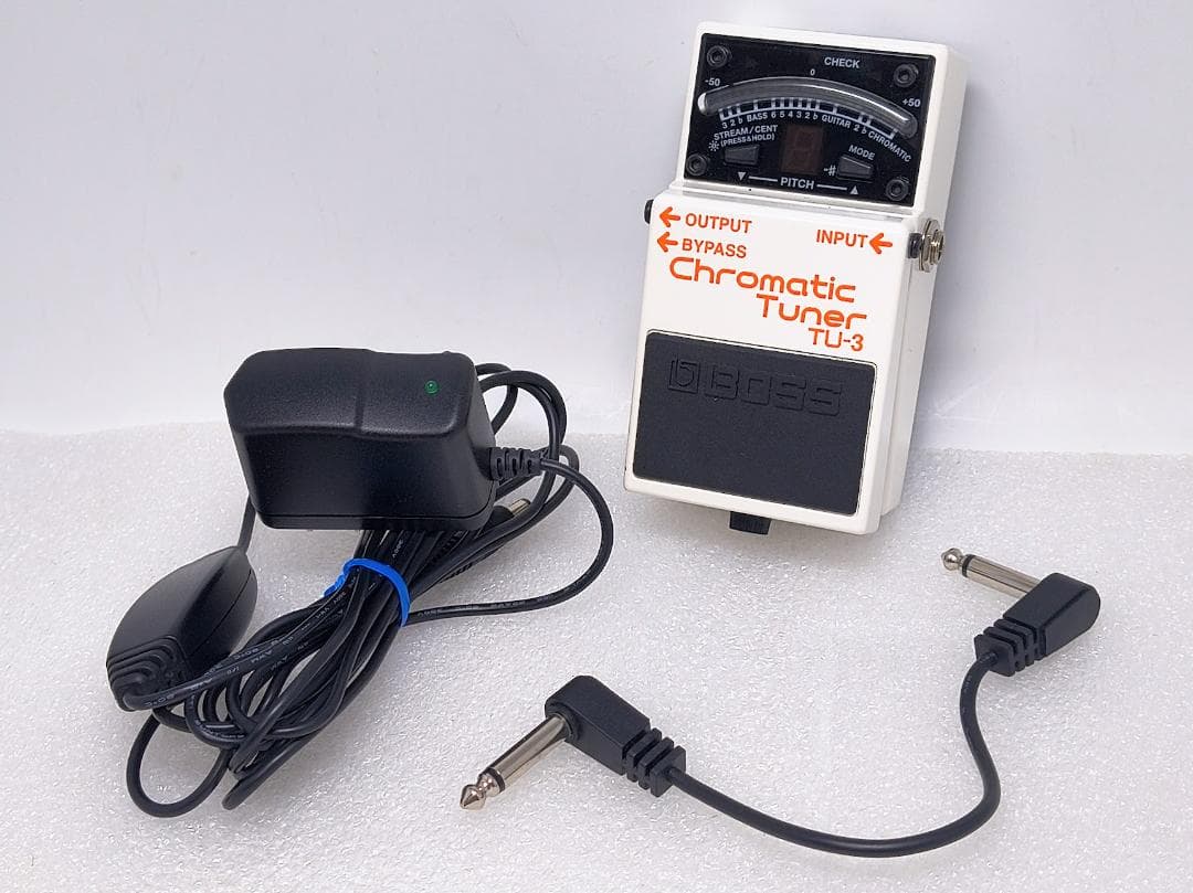 【動作確認済】BOSS（ボス）TU-3 クロマチックチューナー ACアダプタ付