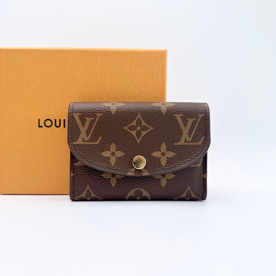 ルイヴィトン ポルトモネ ロザリ コンパクトウォレット ケース 小銭入れ