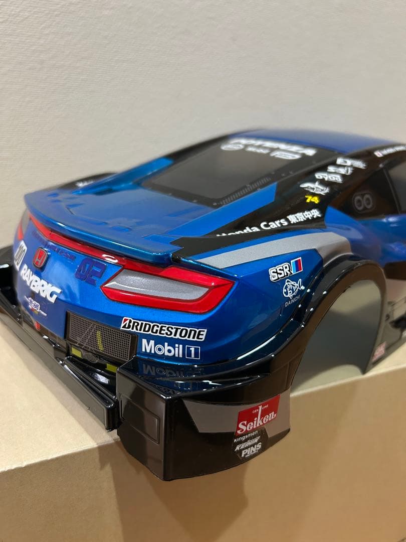 タミヤ　RAYBRIG NSX CONCEPT-GT RCカー 1/10用ボディ