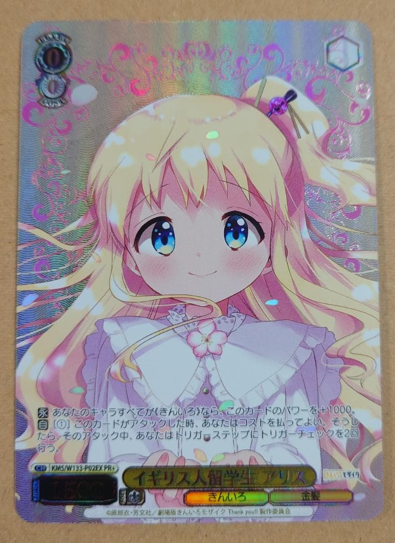 WS　イギリス人留学生 アリス　PR+