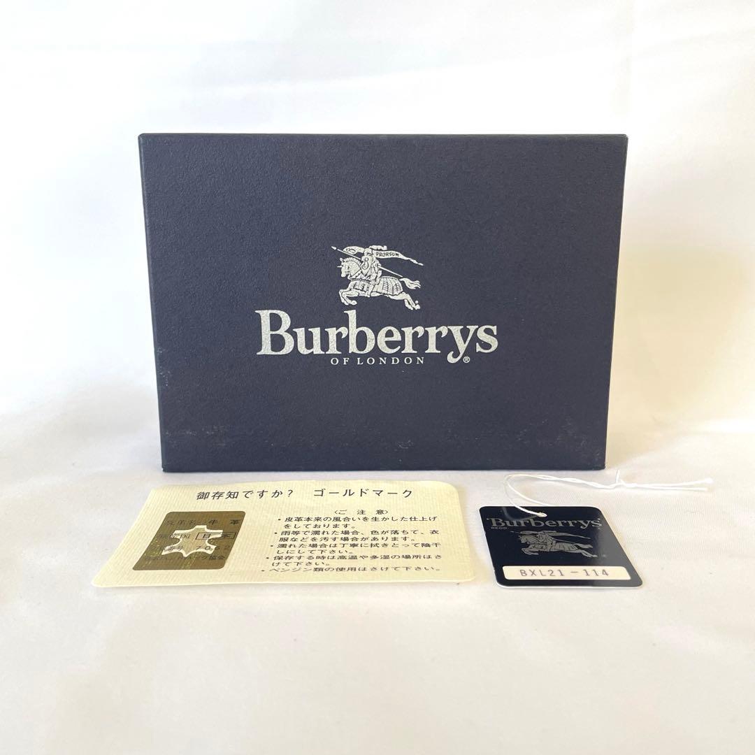 極美品✨Burberrys ヴィンテージ がま口 ケース 箱付き 希少