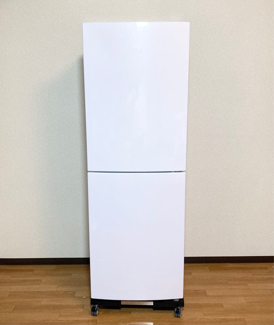 極美品 ハイアール 冷凍冷蔵庫 JR-NF218B 218L 2ドア 右開き