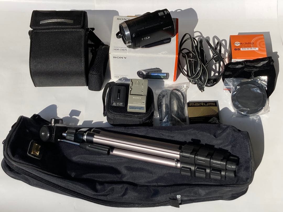 ◽️おまけ付き◽️SONY ビデオカメラ HDR-CX675 ブラック