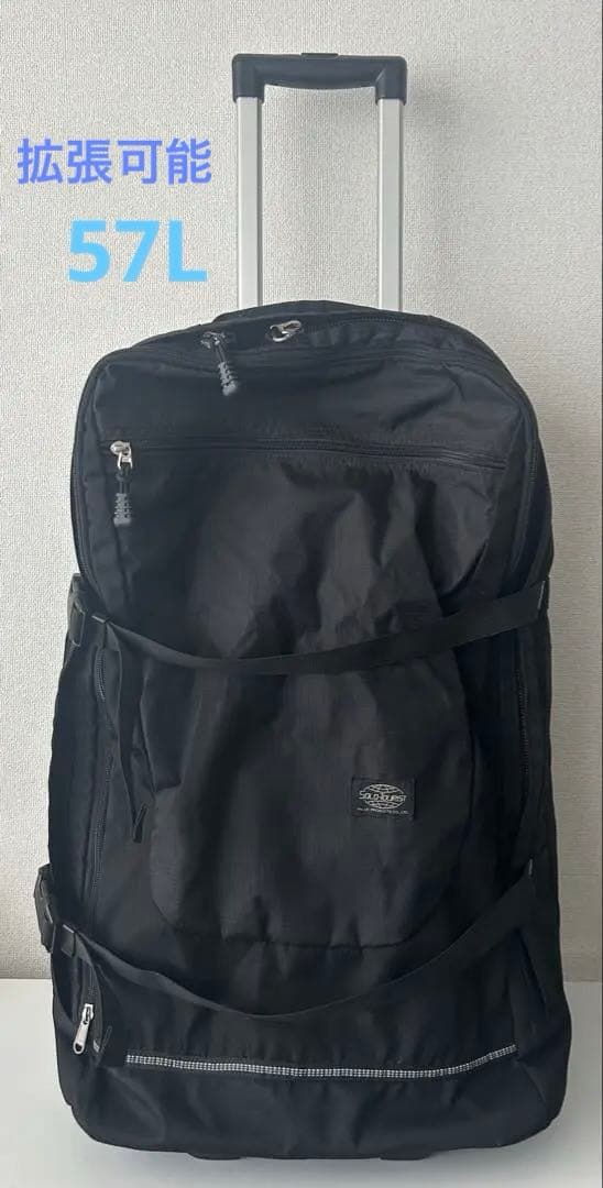 リュック　キャリー　バック　ソロツーリスト　57L 拡張可能