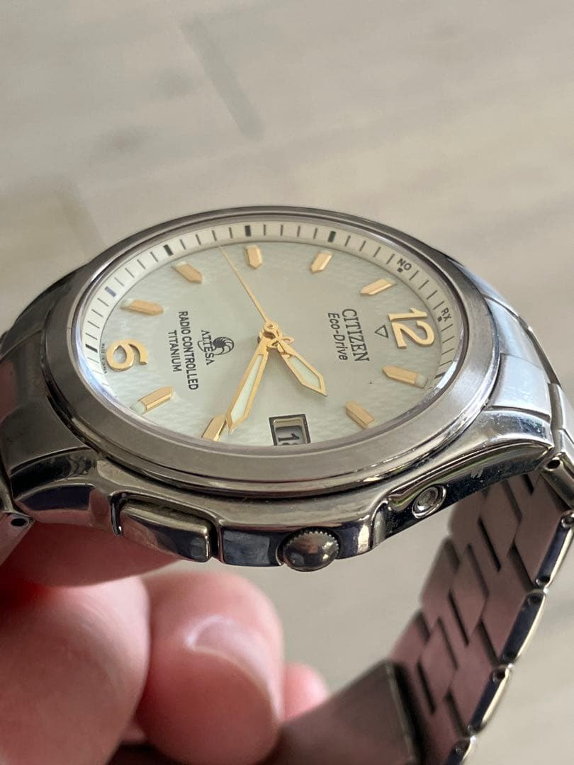 稼働品／CITIZEN ATTESA Eco-Drive H410 アテッサ