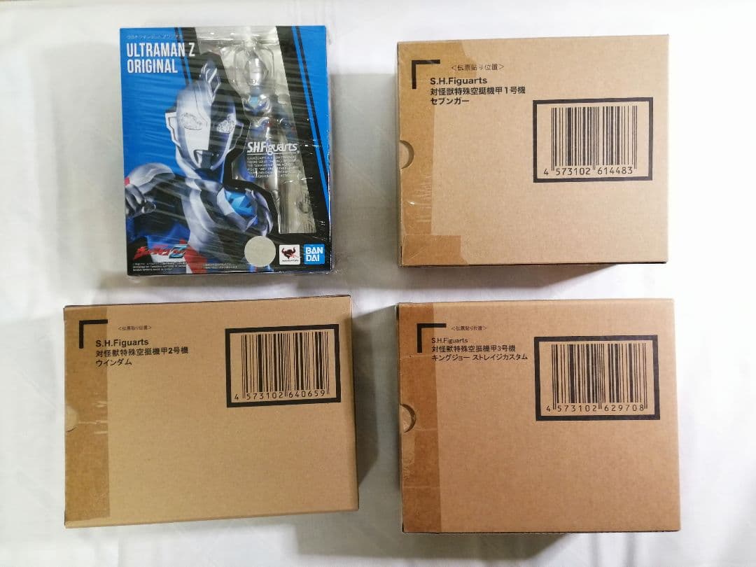 S.H.Figuarts ウルトラマンゼット 対怪獣特殊空挺機甲 まとめ売り