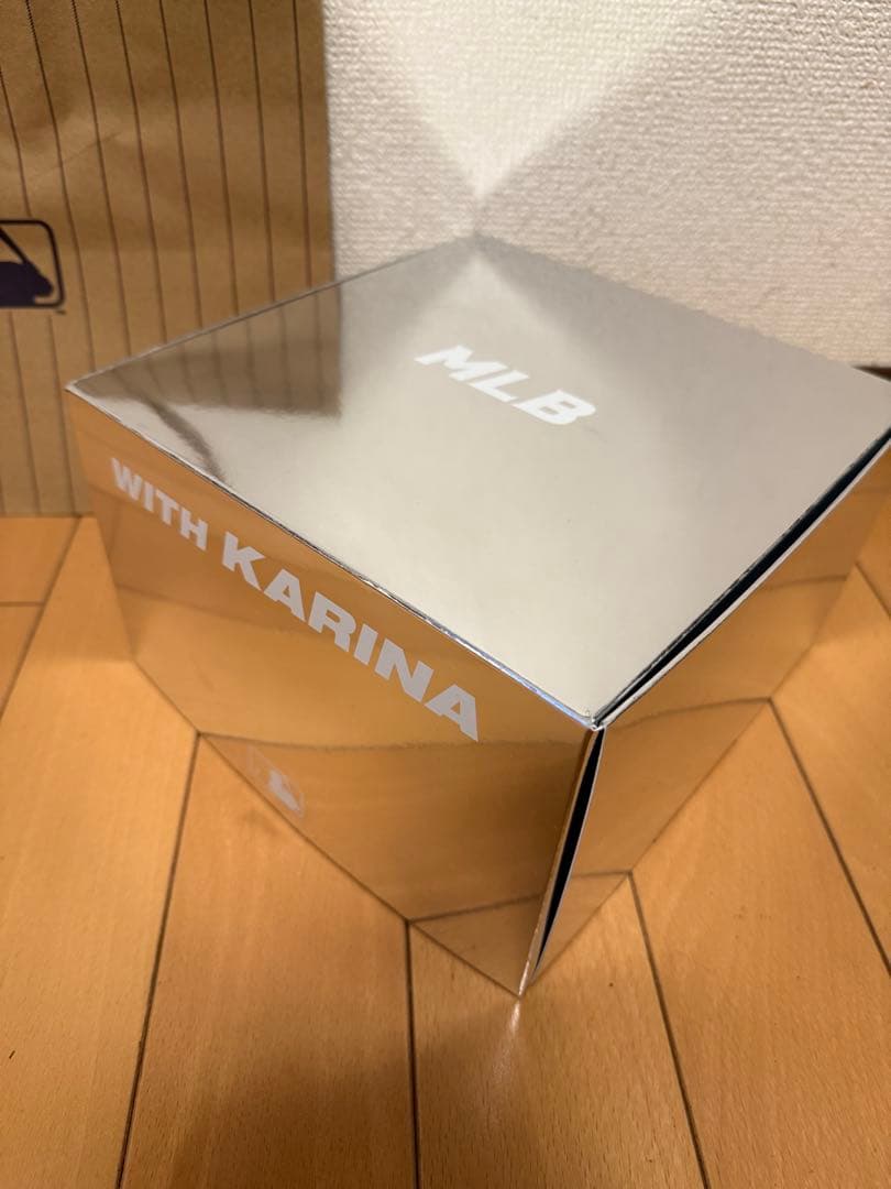 N*o様 MLB×aespa カリナ KARINA LAグレー 57 日本未発売