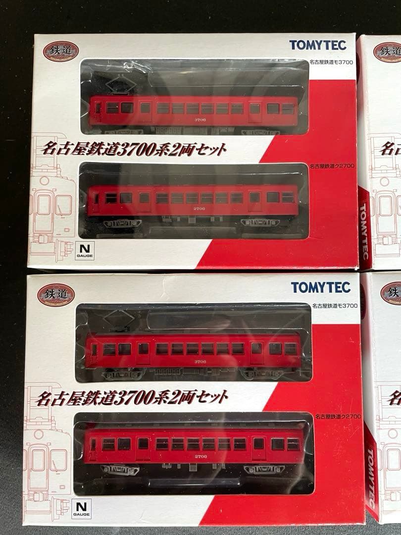 名鉄3700系　4セット　Mユニット　TOMYTEC。