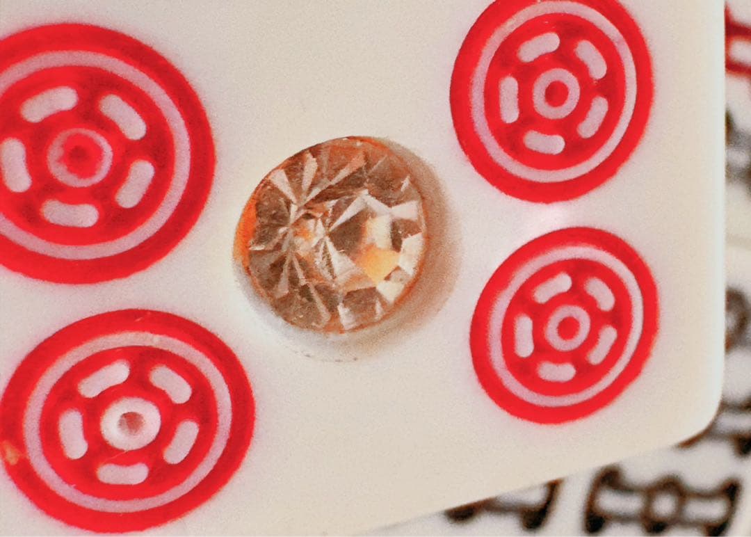 麻雀牌セット 伝統的デザイン